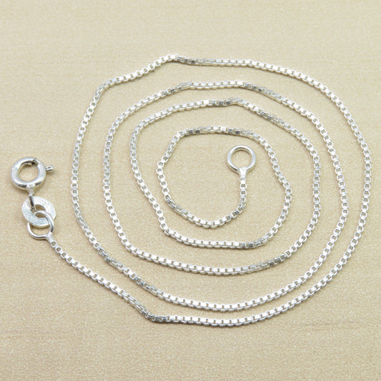 925 Sterling Silver Box Chain 16 inches